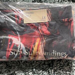 Soft Surroundings New Leggings 1X ankle